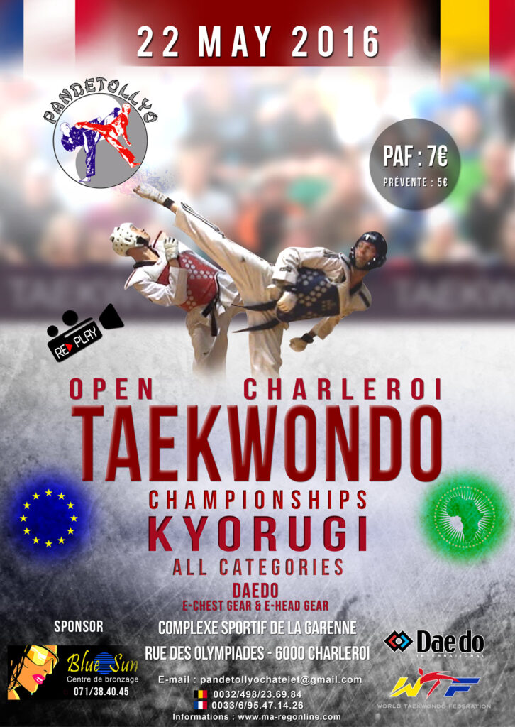 Affiche Open Charleroi 2016